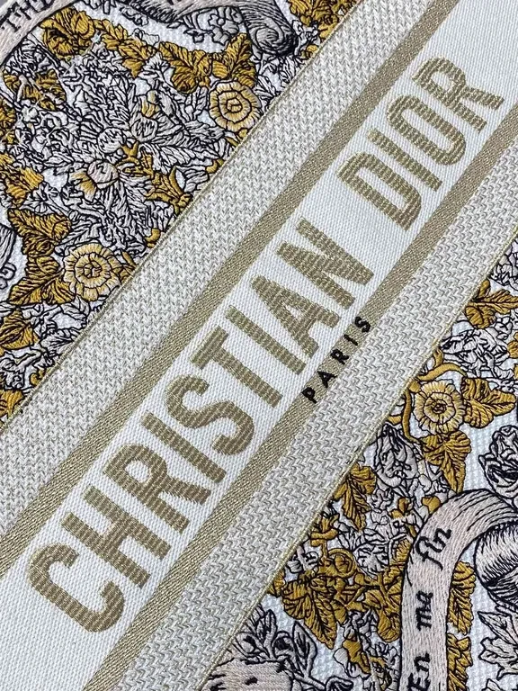 View 2 of Chic Baroque Dior-Style Tote: Luxury Everyday Bag
