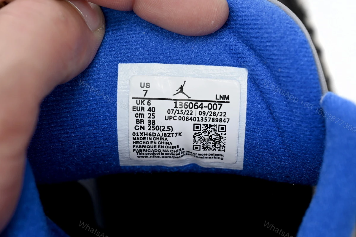 View 4 of Air Jordan 3 Sport Blue 136064-007