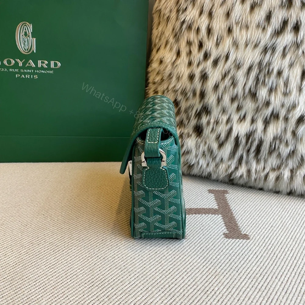 View 4 of 高仿GoyardBeluga限量版mini豆腐包綠色