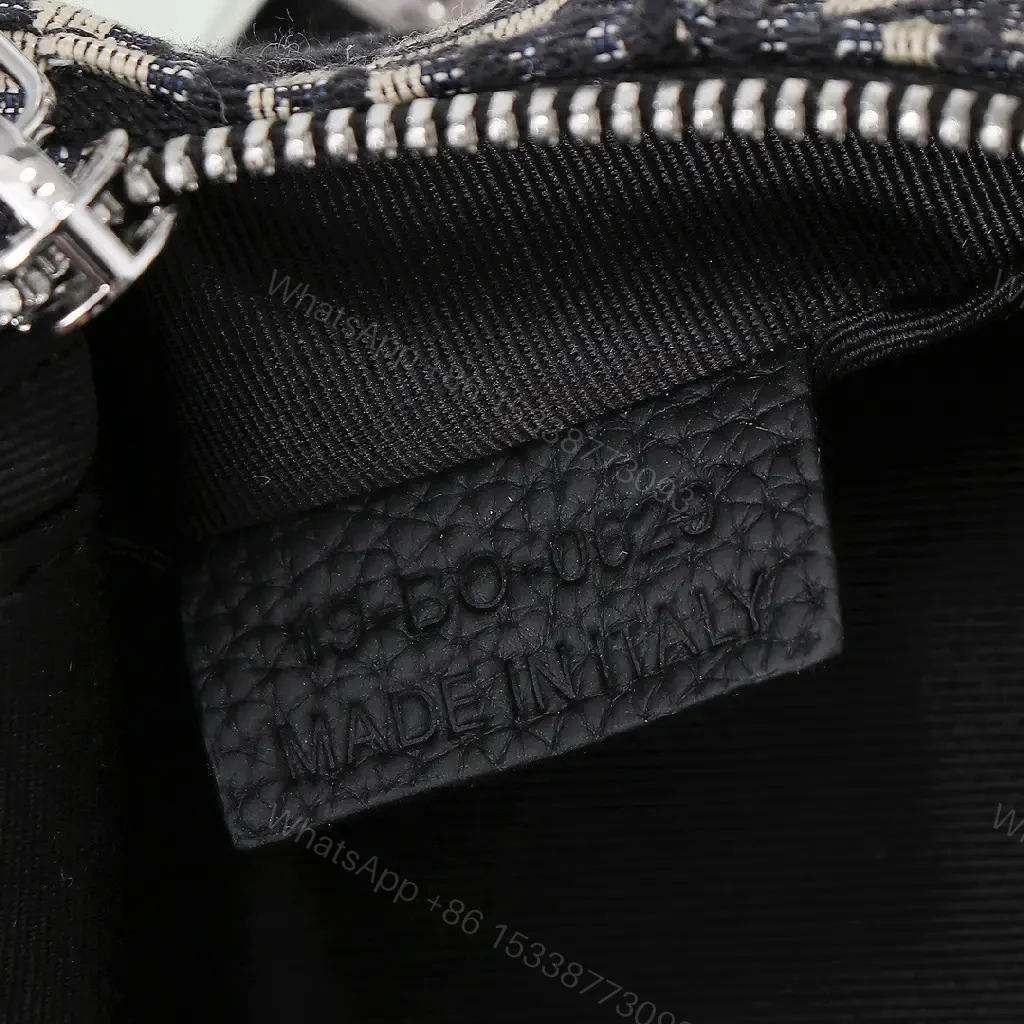 View 4 of Chic Micro-D Dioriac Shoulder Bag: Designer Pattern, Elevated Edge