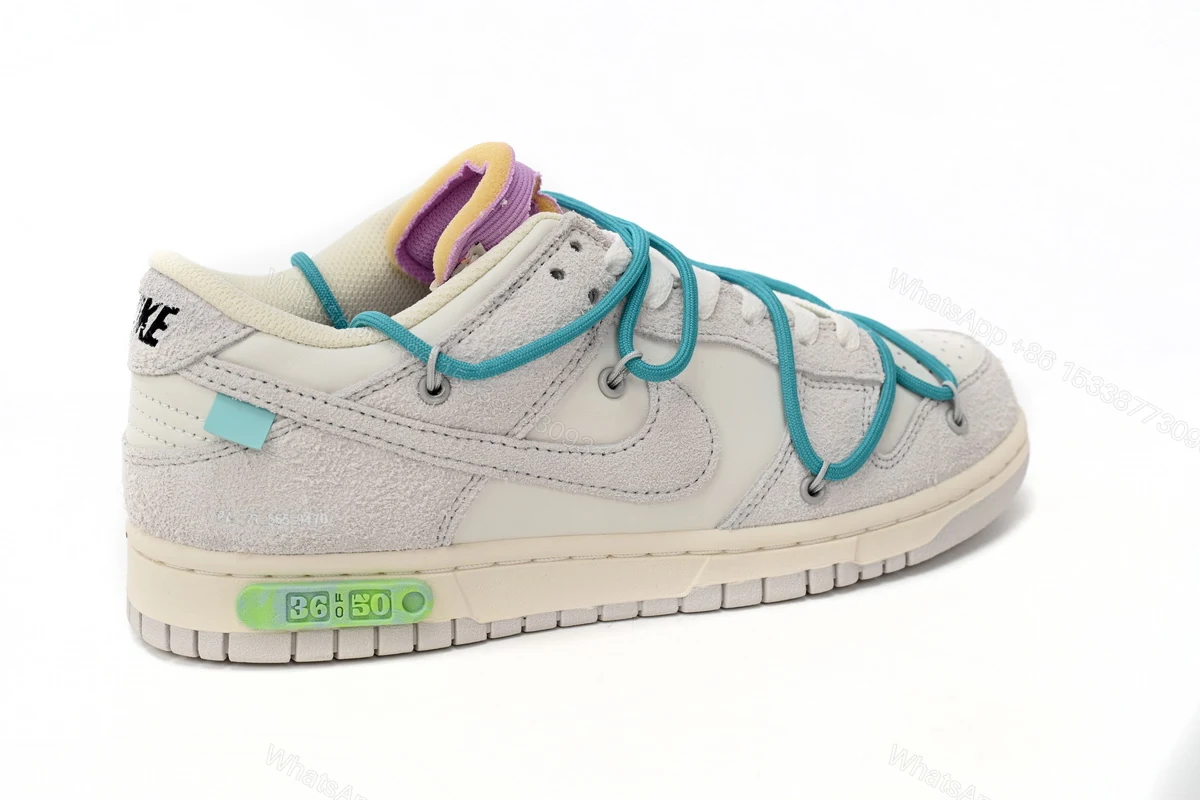 View 2 of OFF WHITE x Nike Dunk SB Low The 50 NO.36 DJ0950-107