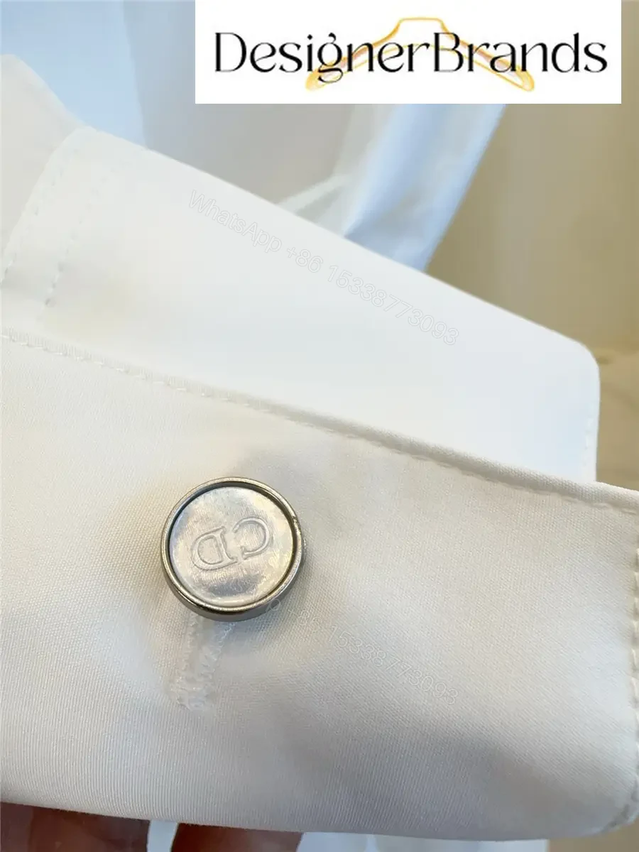 View 10 of Dior White Pure Cotton Poplin Ruffled Dress
