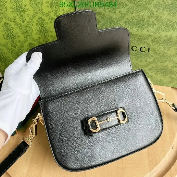 View 10 of Gucci Horsebit 1955 Leather Shoulder Bag Knockoff, UB54845 – Premium AAAA
