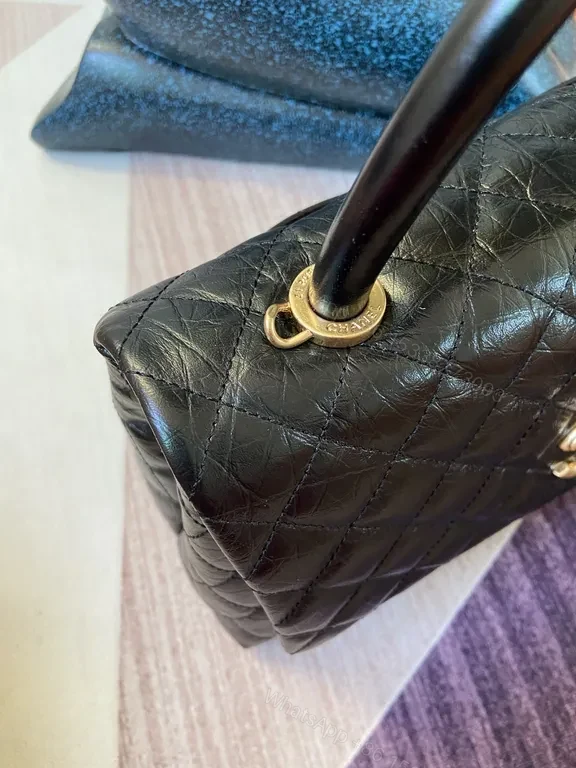 View 2 of Chanel-Inspired Quilted Leather Chain Bag: Luxury Everyday