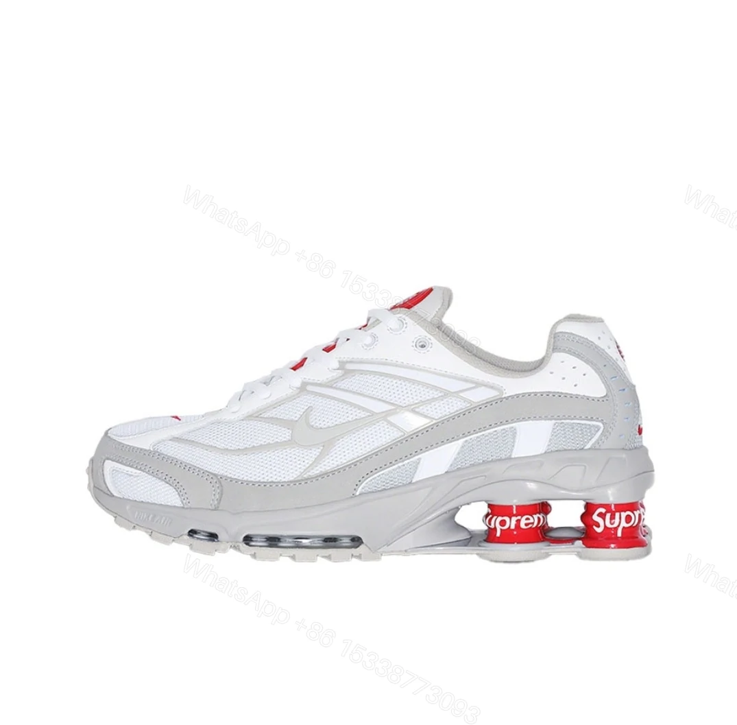 View 9 of Supreme x nike shox ride 2 white