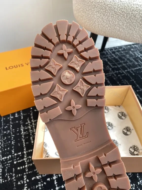 View 5 of Premium Patterned Ankle Boots: LV Monogram, Durable Comfort
