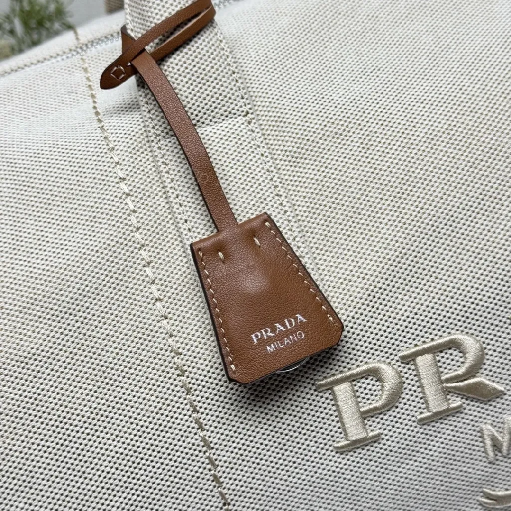 View 5 of Lux Canvas Travel Duffle: Subtle Texture, Maximum Presence