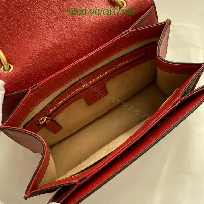 View 12 of Gucci Replica Queen Margaret Bee Bag QB71401 – GG Canvas & Leather Design