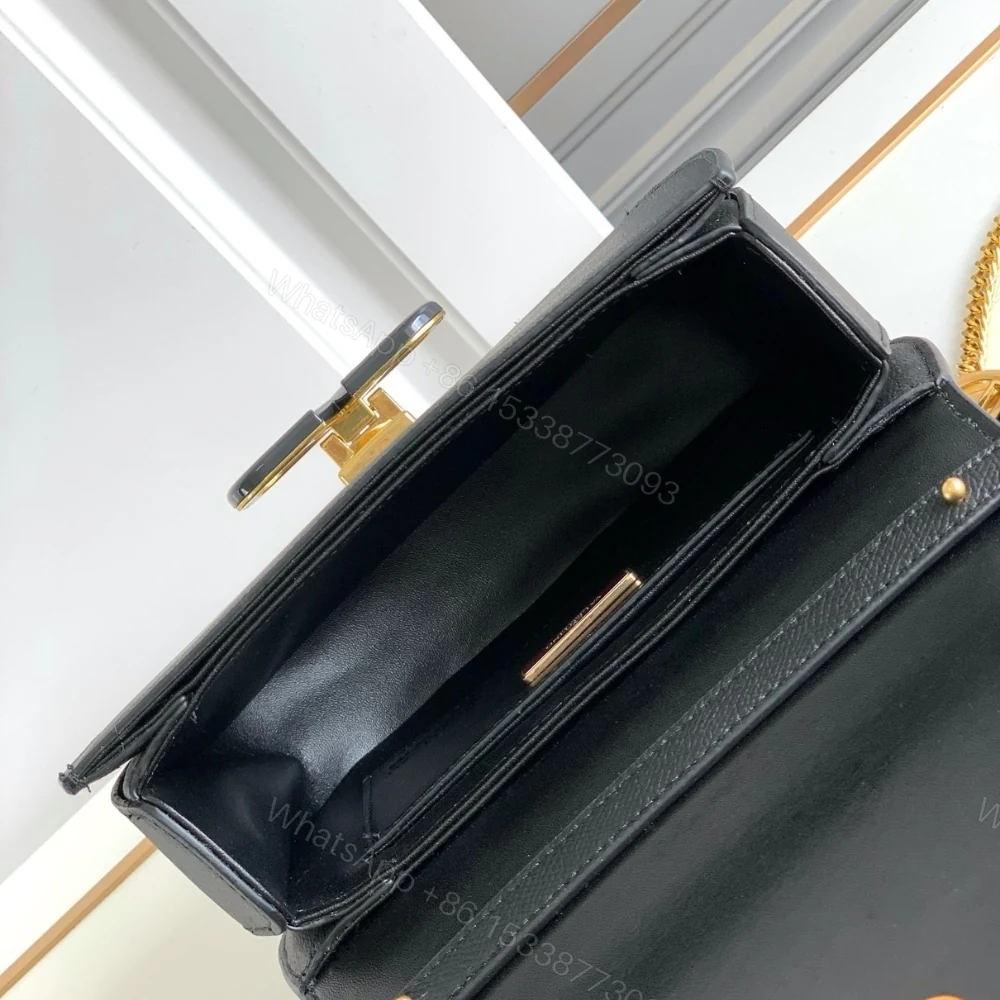 View 5 of VALENTINO VSLING BAG IN GRAINED BLACK 22CM WB0M28DJP0NO