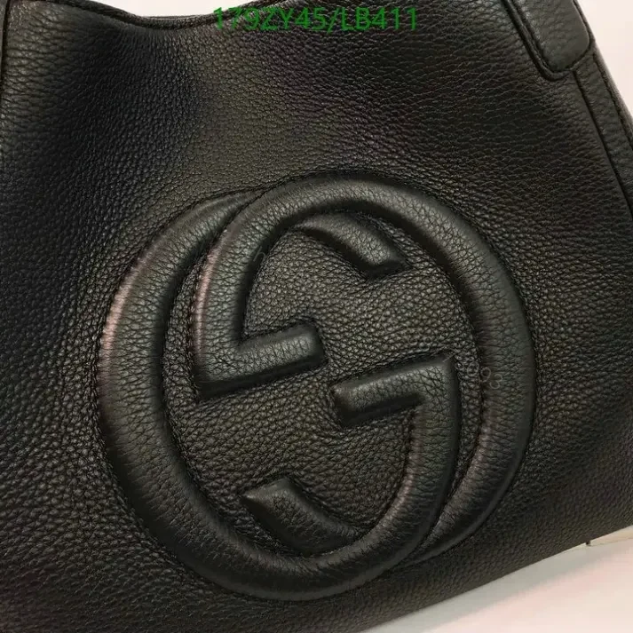 View 13 of Gucci Soho Brown Leather Shopping Bag Replica LB41126 – Premium 1:1