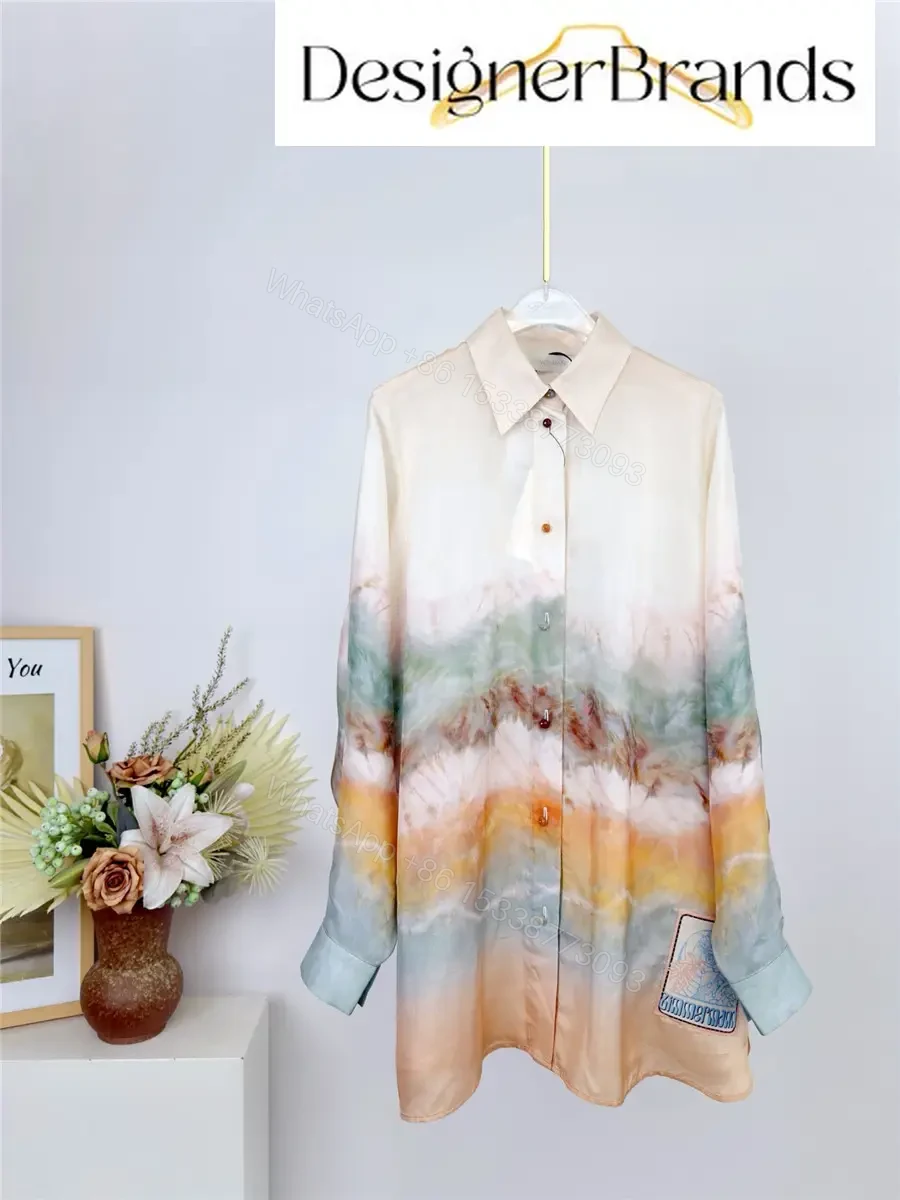 Zimmermann Daylight Relaxed Silk Shirt — view 1