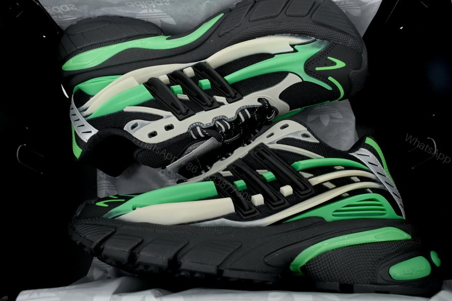 View 7 of Pharrell x VIRGINIA x adidas Adistar Jellyfish Black Green JP9266