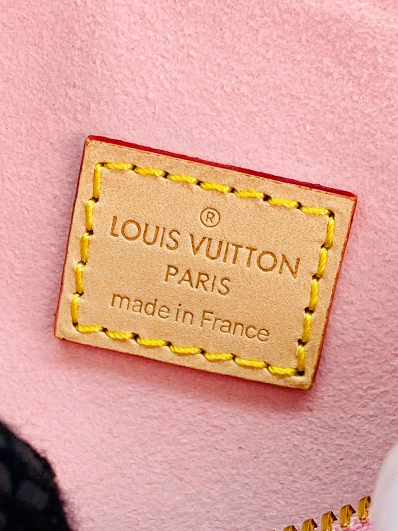 View 6 of Louis Vuitton LV Nano Speedy Pink Mini Like Auth Shiny Leather Handbags 16x10x7.5cm