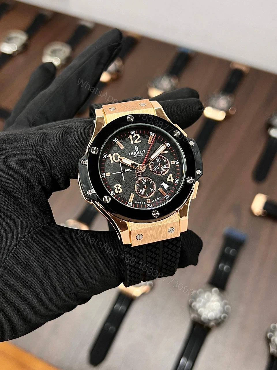 Hublot Big Bang Chronograph Black 45mm — view 1
