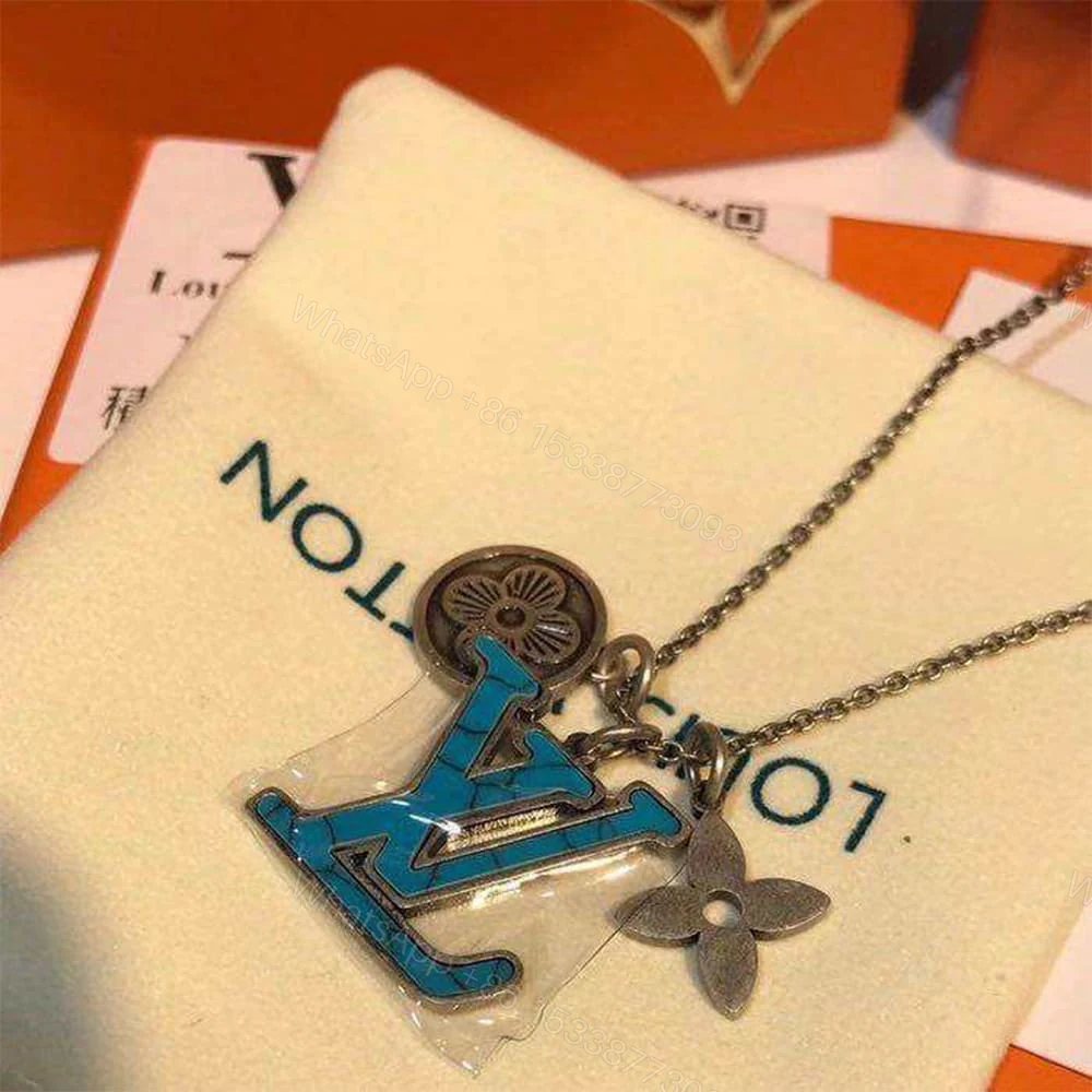 View 5 of LV Turquoise Necklace