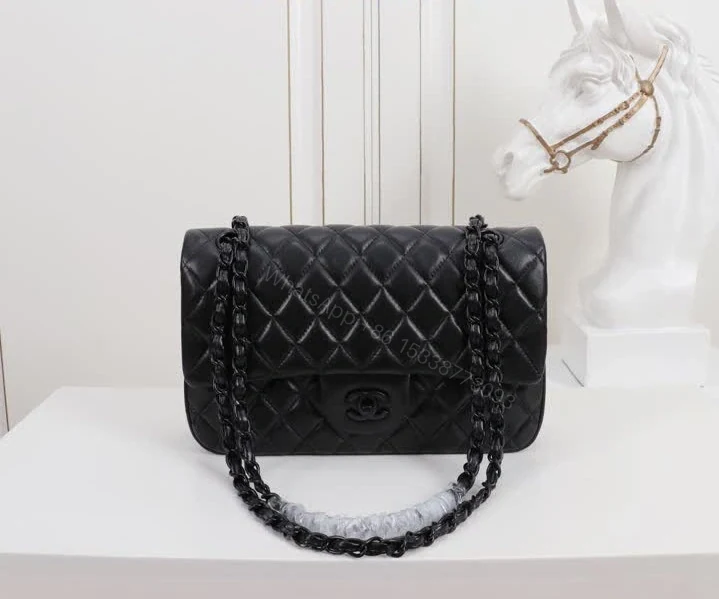 View 5 of Duplicate Chanel Classic Medium Double Flap Bag TB2973