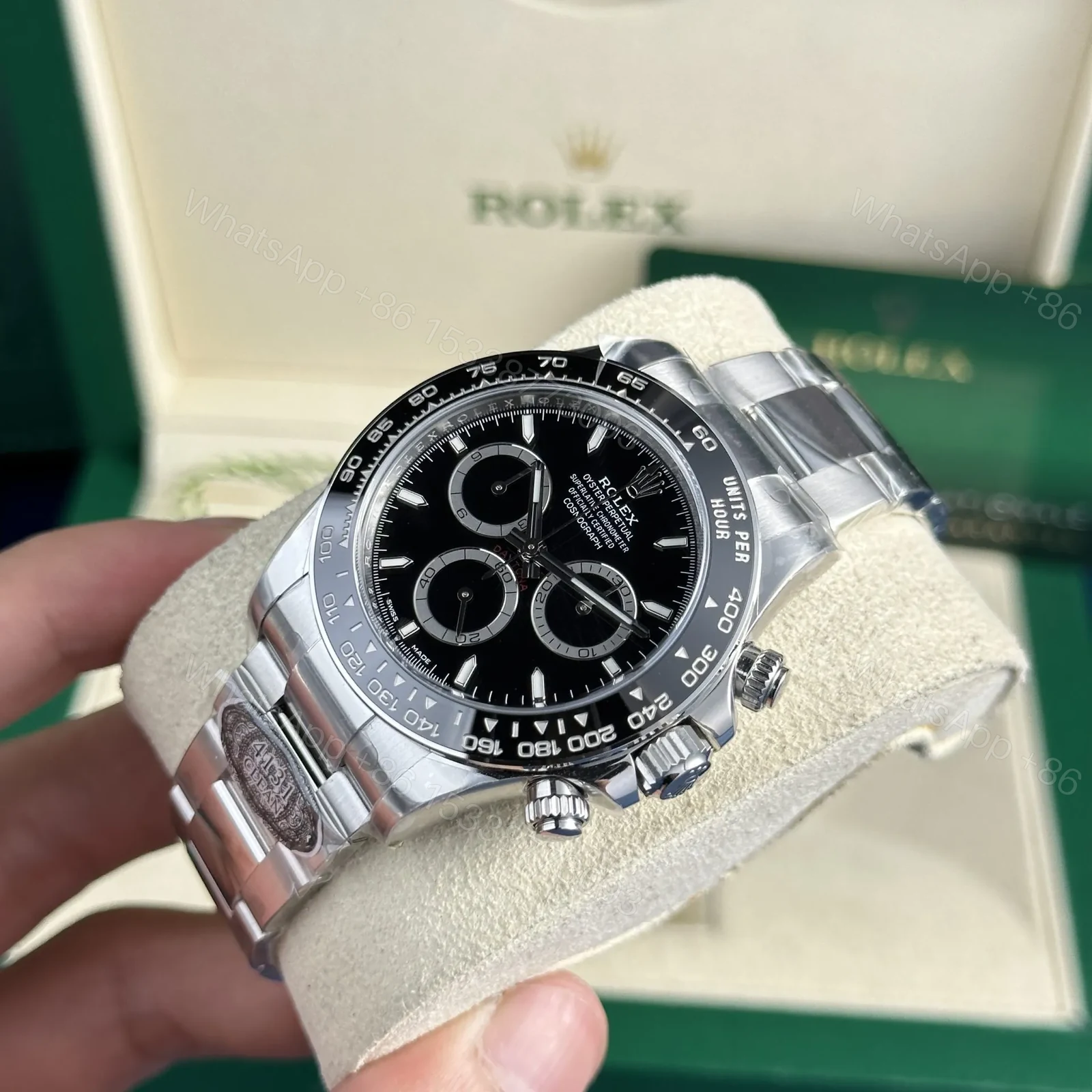 View 3 of Rolex Daytona Black Dial 126500LN “Godzilla”