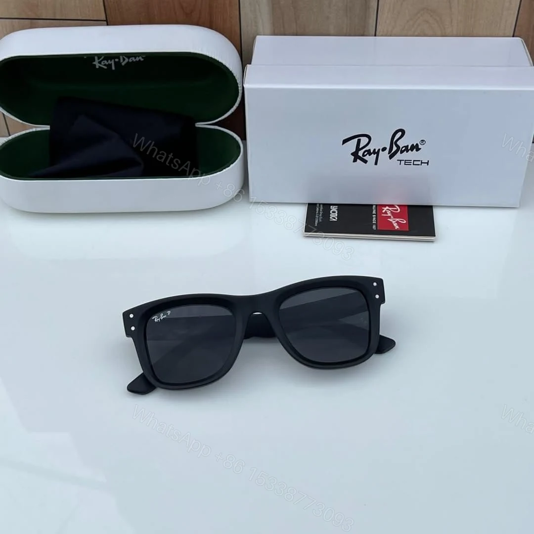 View 6 of Ray-Ban Wayfarer Classic Matte Black Sunglasses