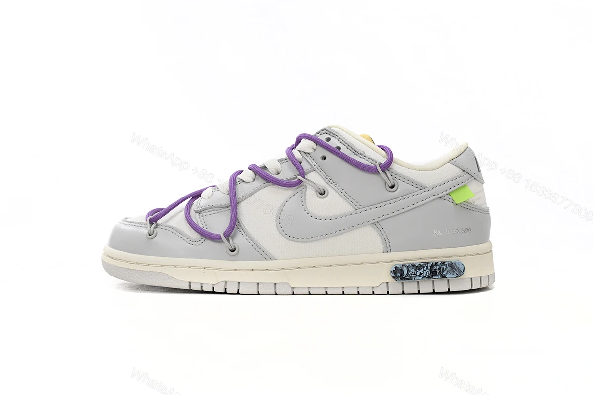 View 12 of OFF WHITE x Nike Dunk SB Low The 50 NO.48 DM1602-107