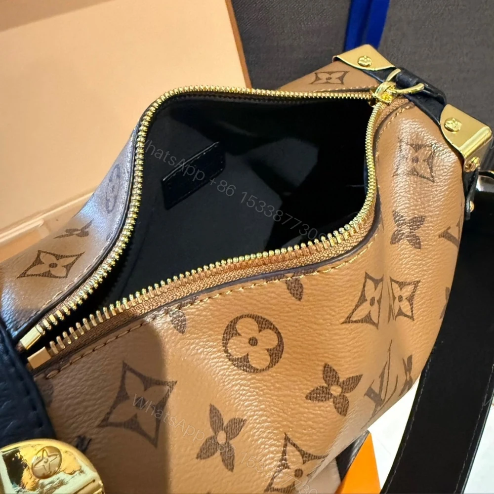 View 7 of Louis Vuitton Side Trunk Monogram Bag Brown 23Cm M47139