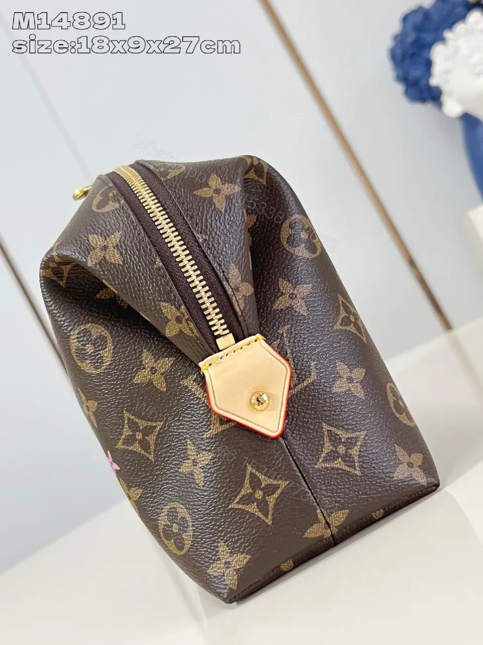 View 4 of Chic Monogram Clutch: Luxe Pattern, Balloon Embellishments