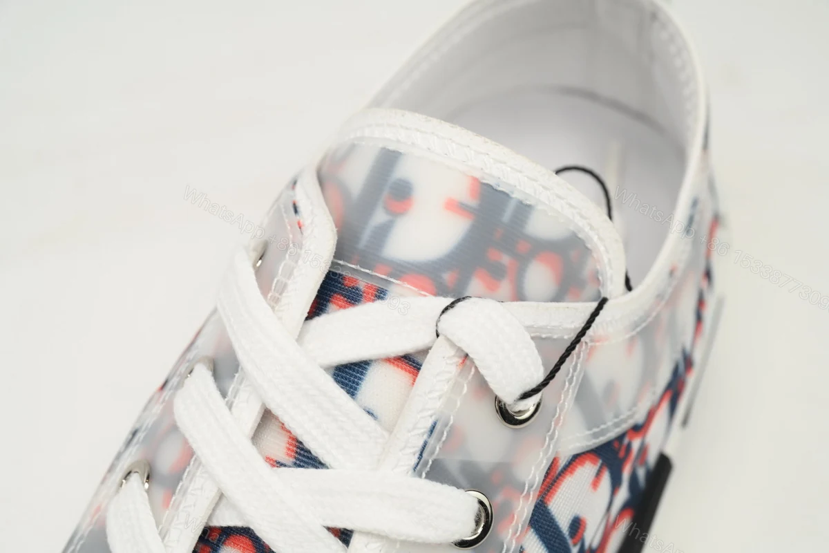 View 7 of Dior B23 HT Oblique Low Bang Blue Red