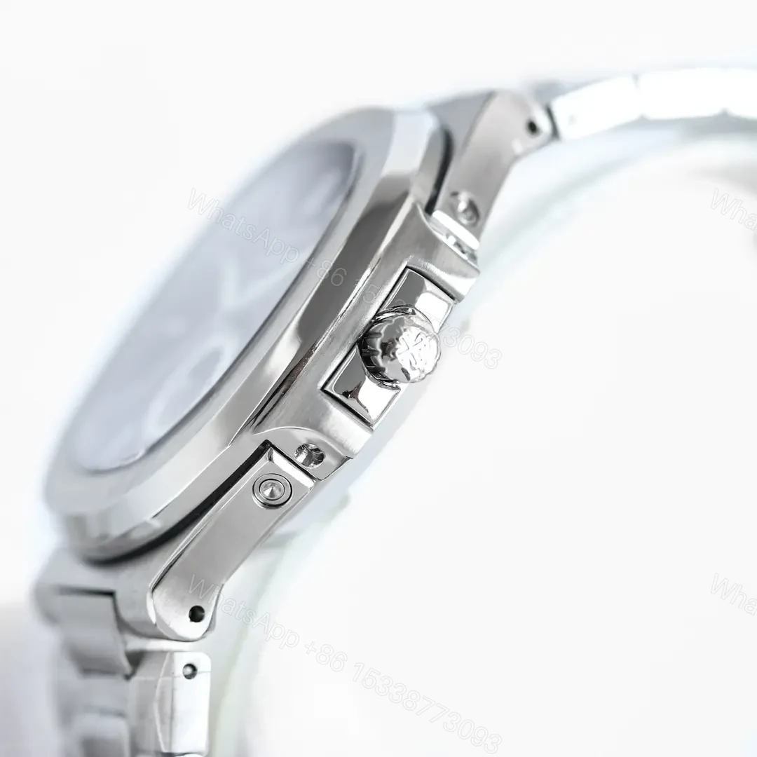 View 5 of Patek Philippe Super Clone Nautilus 5726 Black Dial Steel Bracelet Premium 40MM PATEK-NAUT5726-GRY40