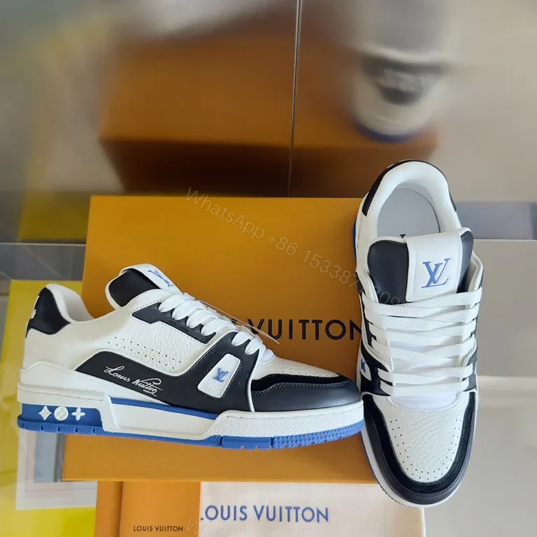 View 8 of Statement-Texture LV High-Tops: Luxury City Sneakers