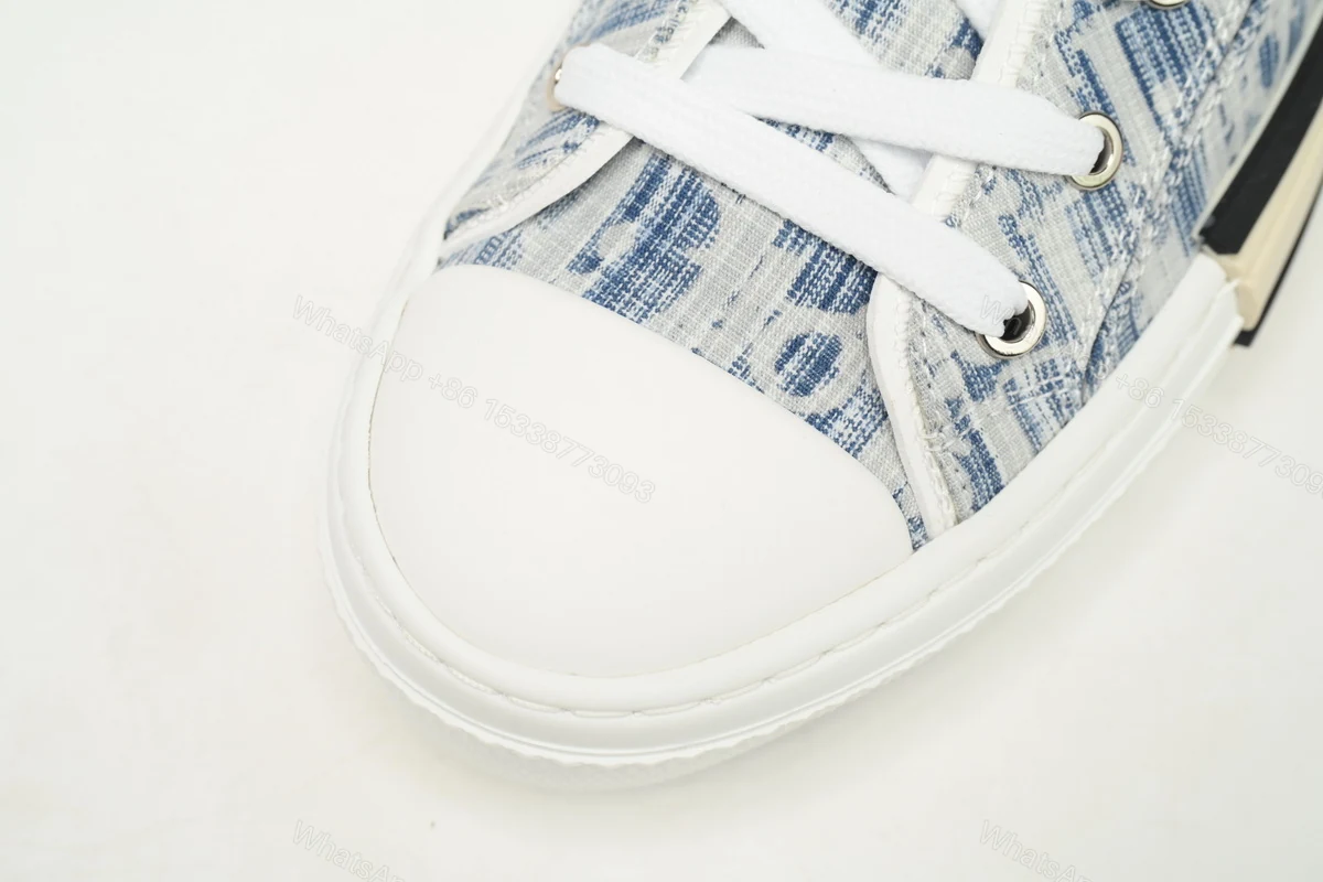 View 6 of Dior B23 HT Oblique Transparency Electric Embroidered Benim
