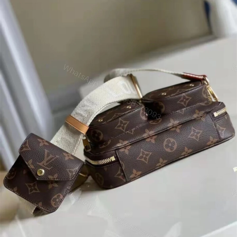 View 6 of Louis Vuitton Utility Crossbody Bag Brown 18Cm M80446