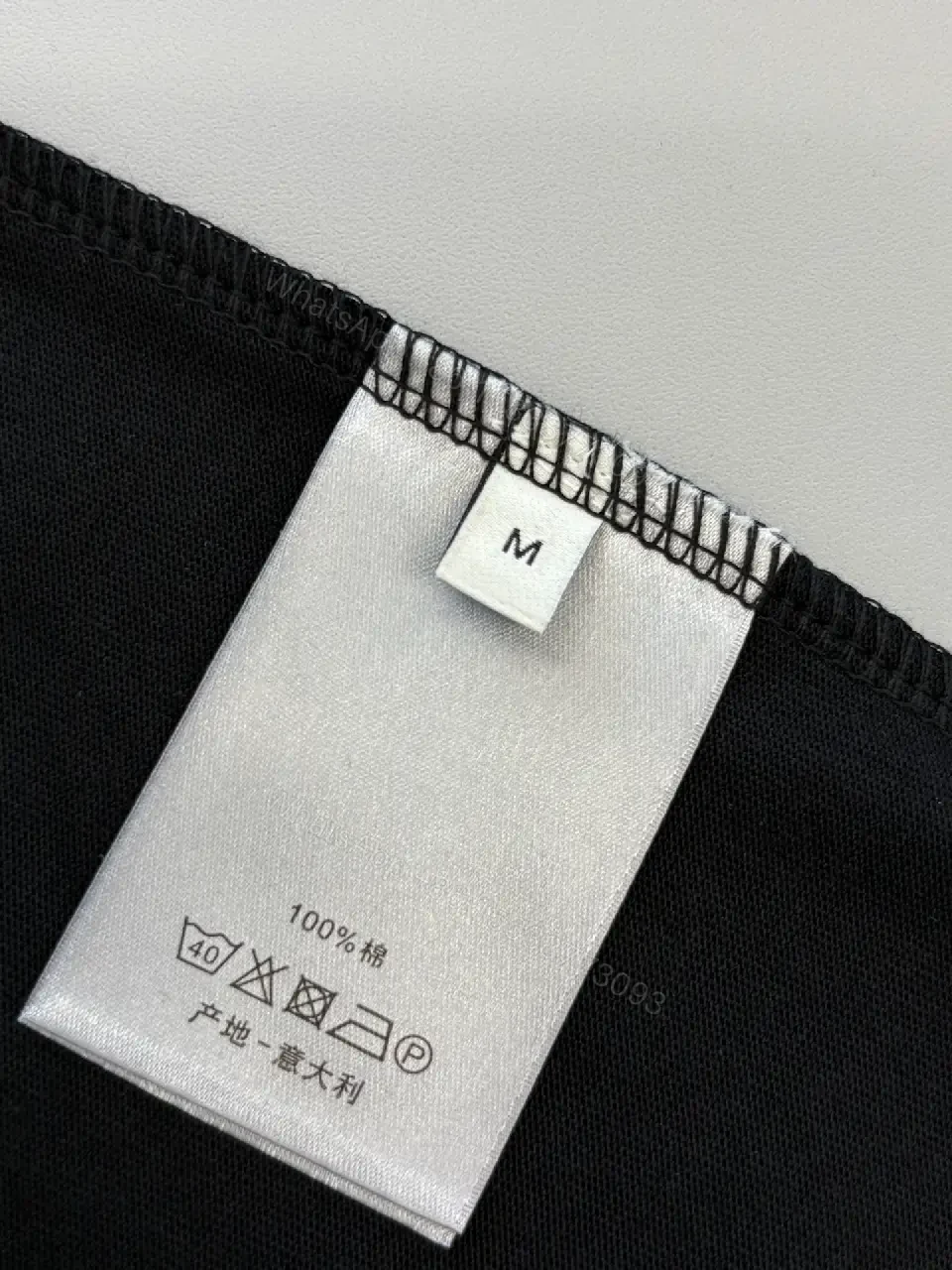 View 2 of Black Cotton DIOR Graphic Tee—Premium Streetwear Essential