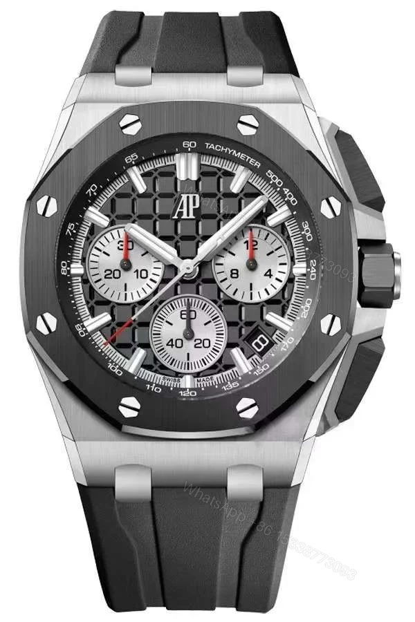 Audemars Piguet Super Clone Royal Oak Offshore Black Dial 26420 Chronograph 43mm — view 1