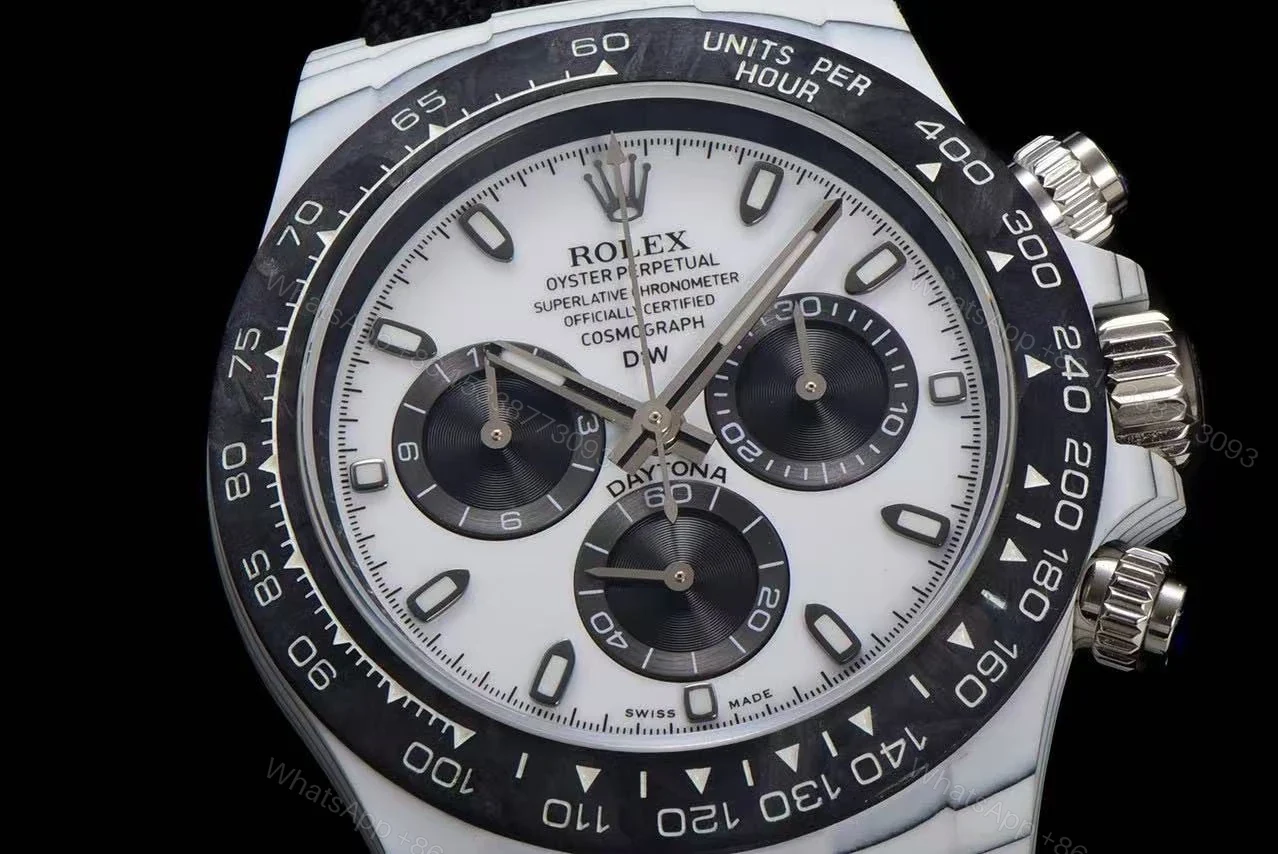 View 9 of Replica DiW Rolex Daytona Irbis V2 Carbon