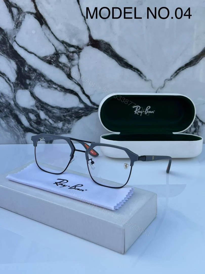 First Copy Rayban 04 Grey Plano Sunglasses — view 1
