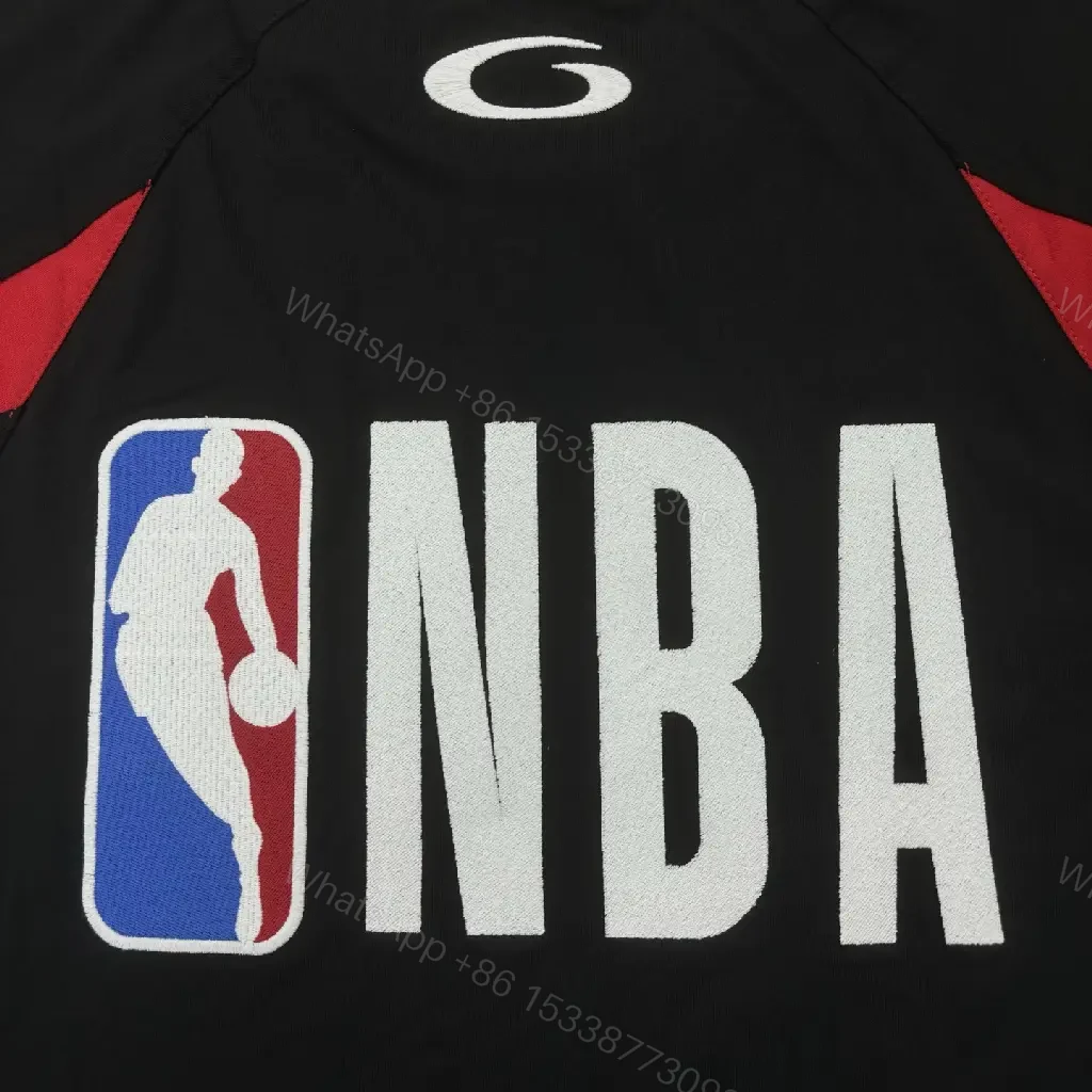 View 3 of Black Jersey + Premium Knit + Street Luxe + Bold BALENCIAGA-style Graphic + Jersey Top