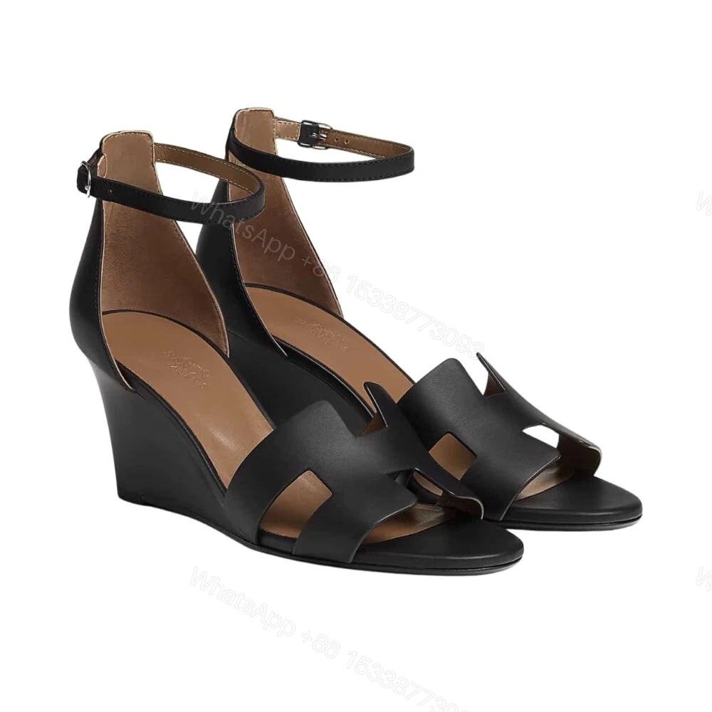 Hermes Legend Sandal Black H172196Z 02340 — view 1