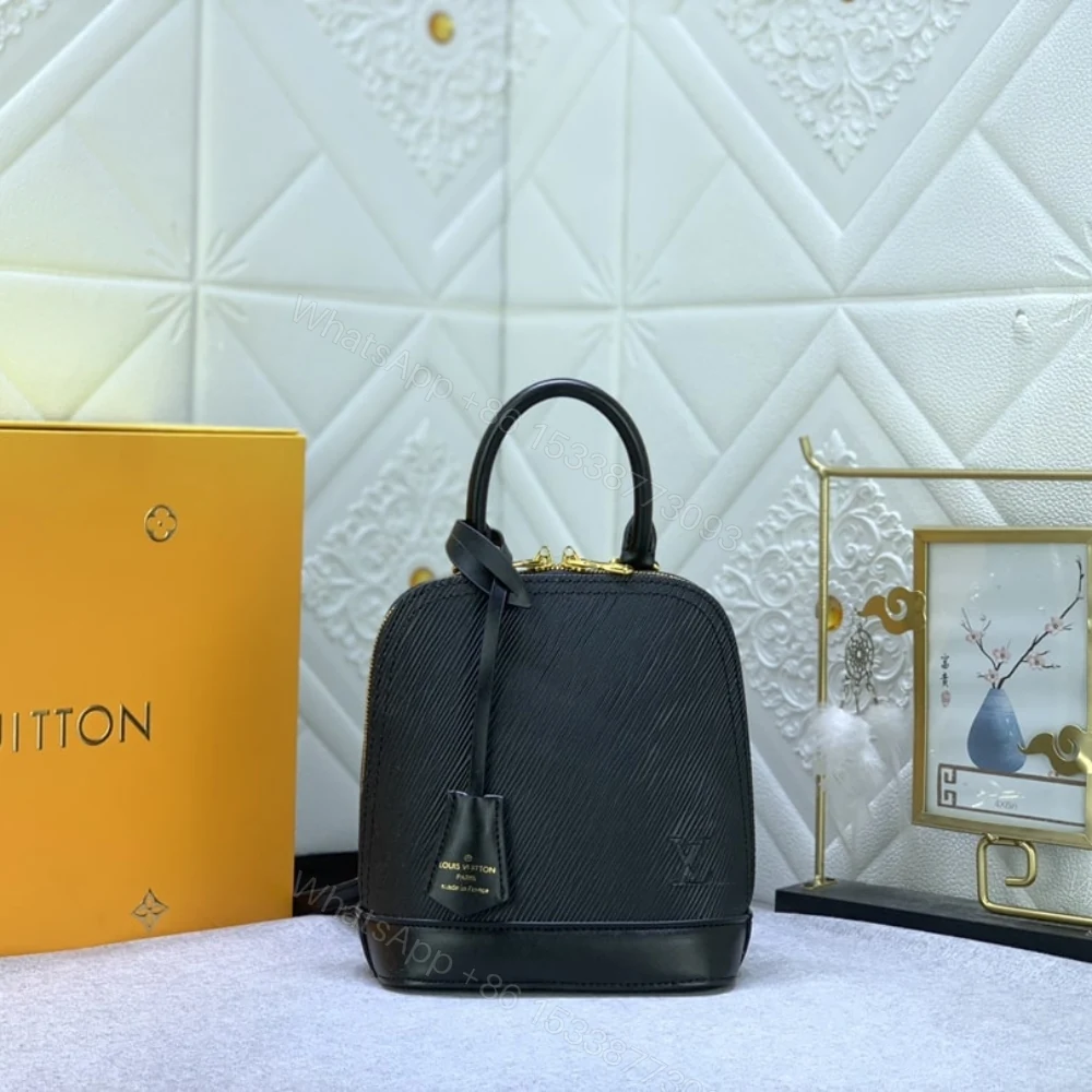 View 2 of Louis Vuitton Alma Backpack Epi Leather Black 20Cm M25103