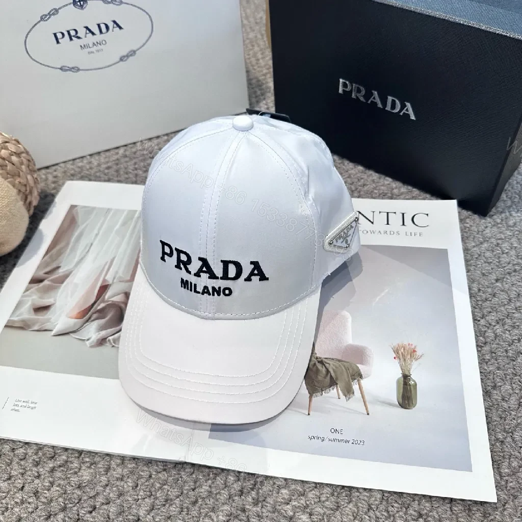 View 6 of White Cap + Premium Fabric + Minimalist + Subtle Branding + Baseball Cap