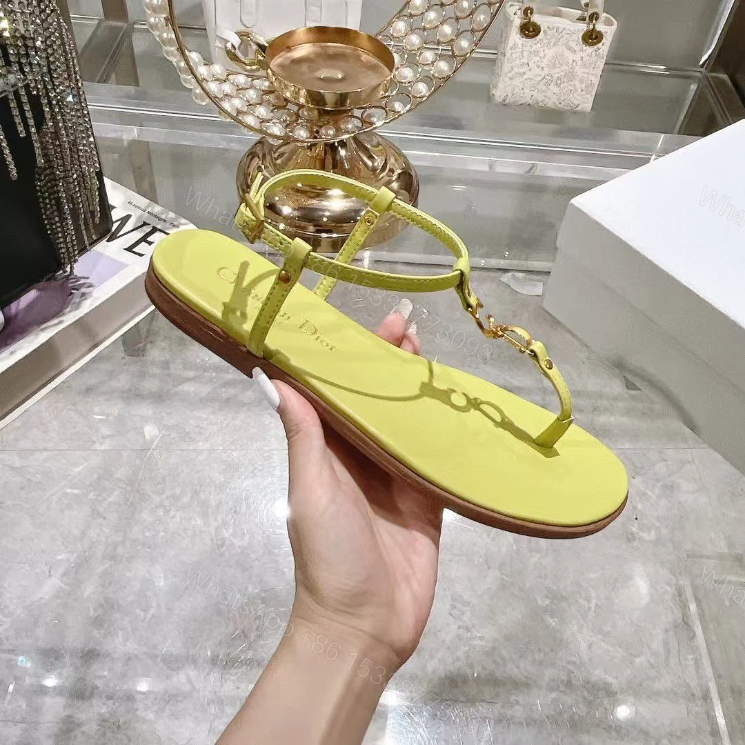 View 6 of Dior Dioriviera C’est Dior Thong Sandal Yellow