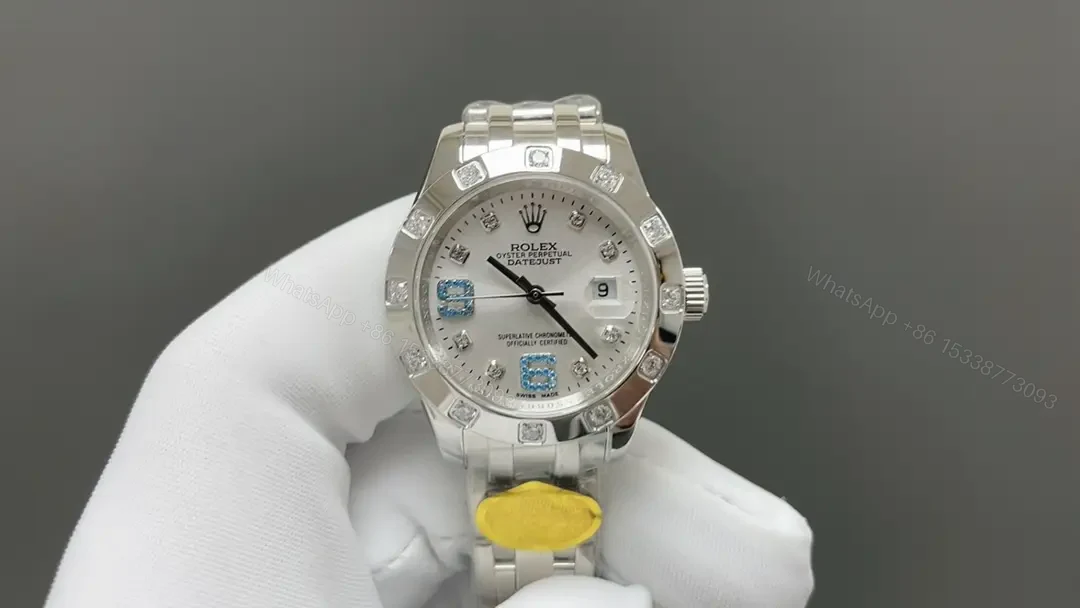Rolex Lady-Datejust Pearlmaster Mother of Pearl Diamond Edition 29mm RLX-LDJ-PM-MOP-DIA29 — view 1