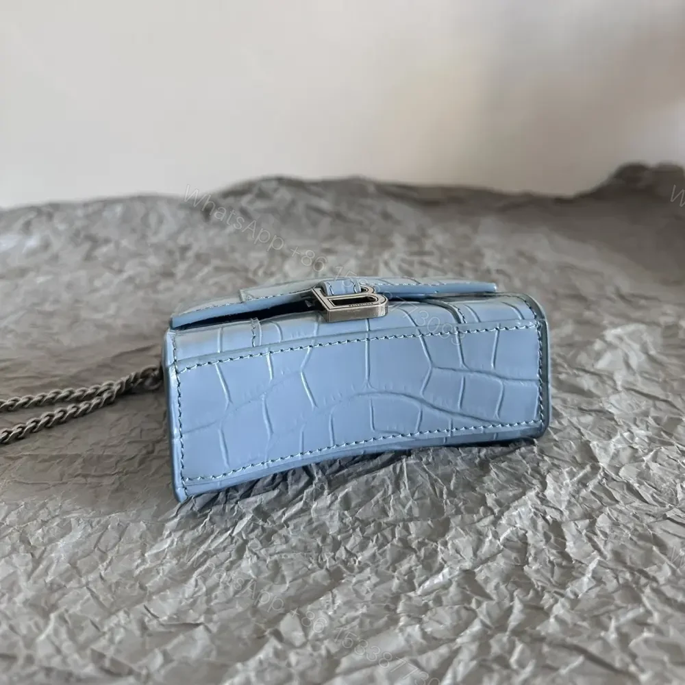 View 6 of 高仿Balenciaga*Nano系列迷你沙漏包藍色