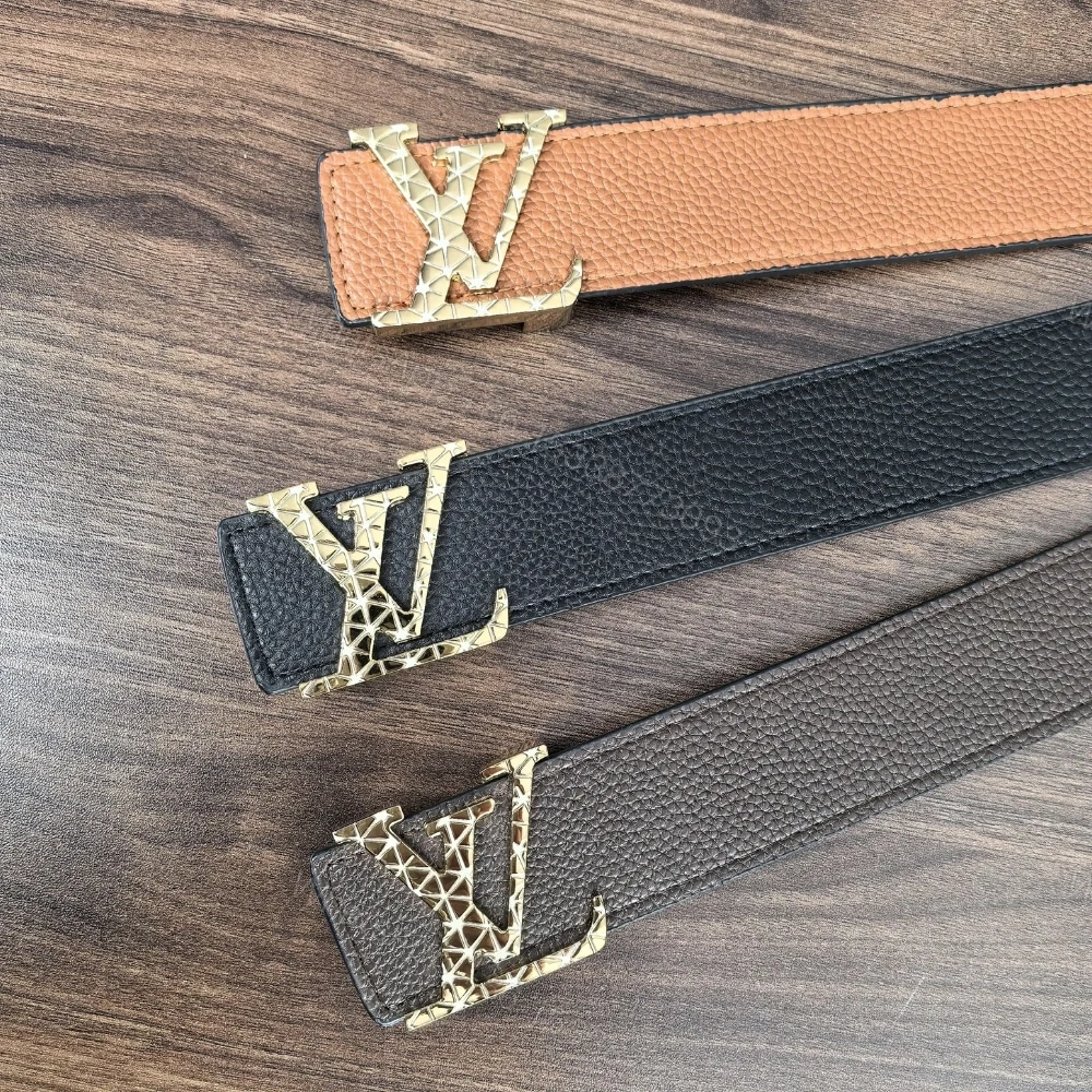 View 3 of LOUIS VUITTON LV INITIALES BELT BLACK 38MM