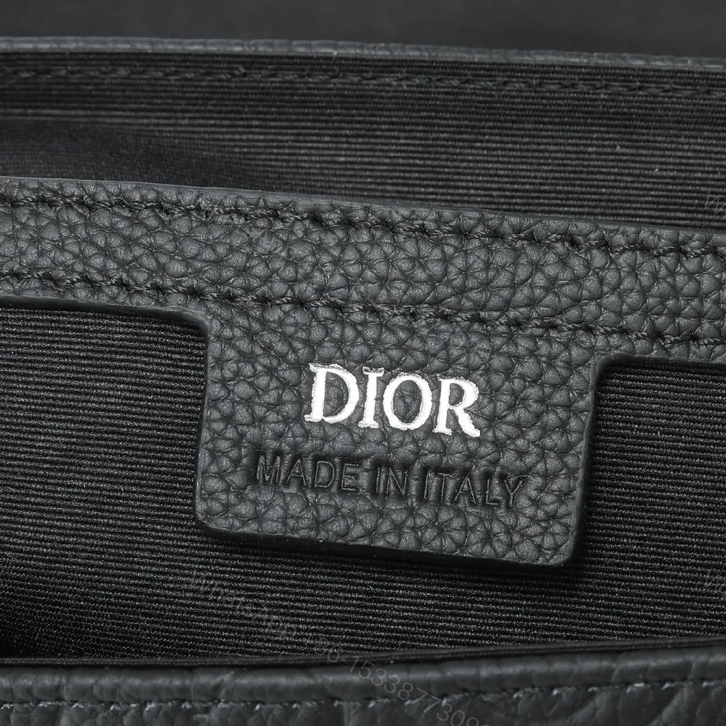 View 5 of Black Embossed Crossbody with Gunmetal Hardware Bag