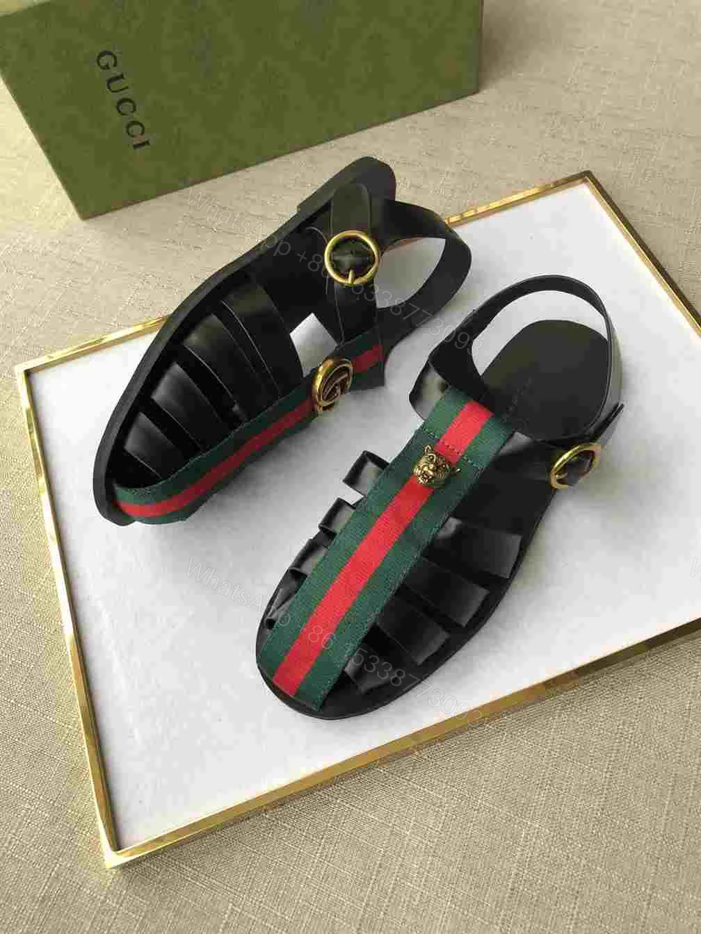 View 8 of GUCCI SANDAL WITH DOUBLE G – SDG010