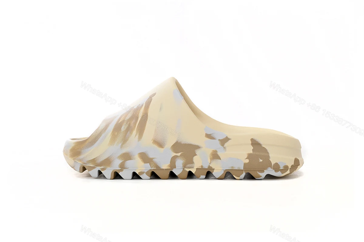 View 11 of adidas Yeezy Slide Enflame Oil Painting White Yellow GW1932
