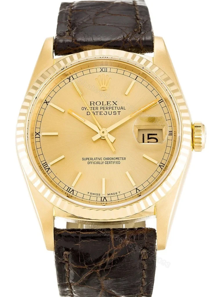 Replica Rolex Datejust Champagne Dial 16238 36 mm — view 1