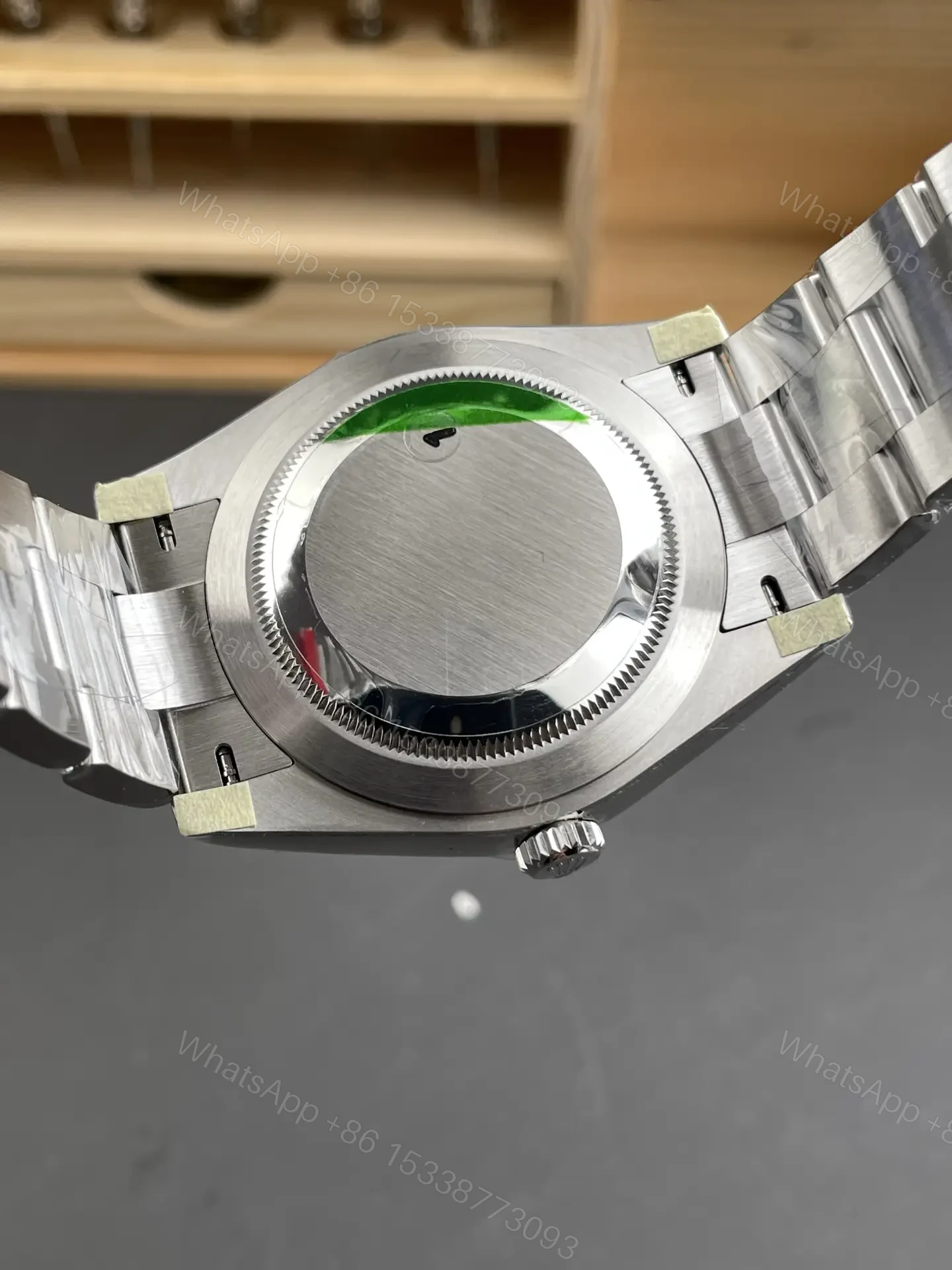 View 10 of Rolex Oyster Perpetual 41mm Khaki Yellow Dial Automatic Watch RLX-OP-41-KHAKI-YEL