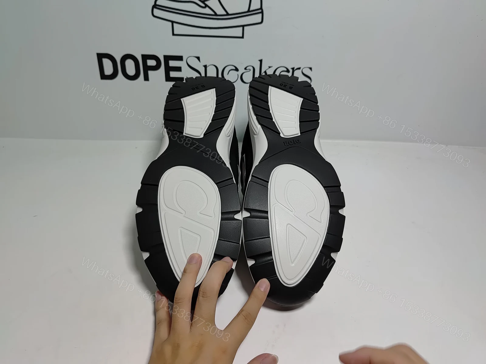 View 6 of Dior B30 Silver Dark Grey 3SN279ZYK_H882