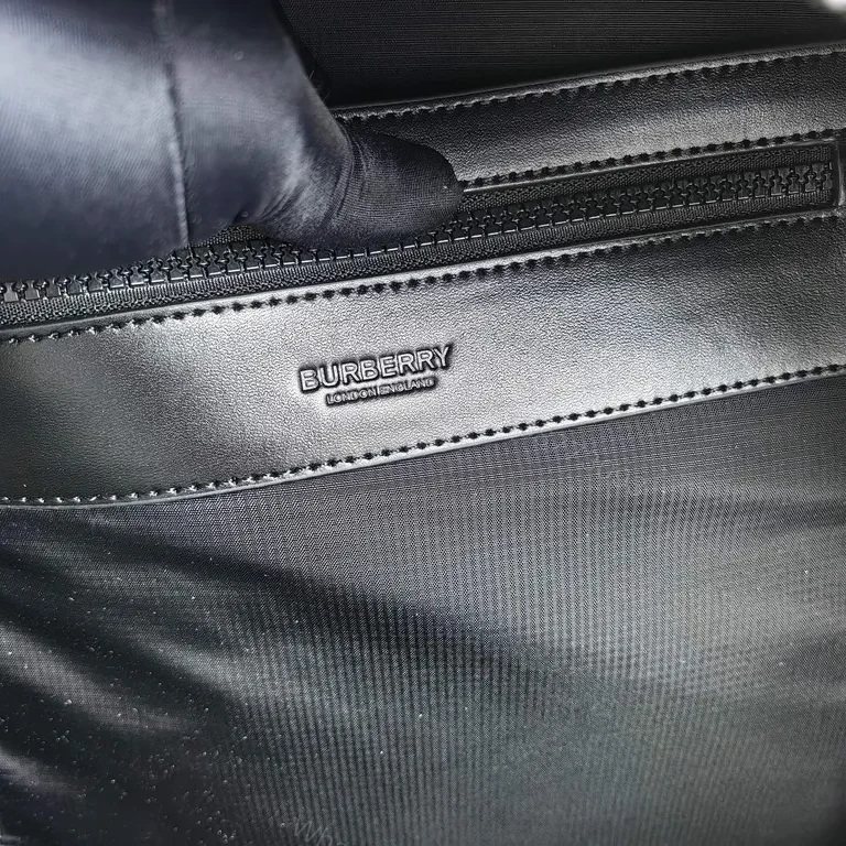 View 4 of Burberry Check Mesh Backpack: Premium Everyday Carry