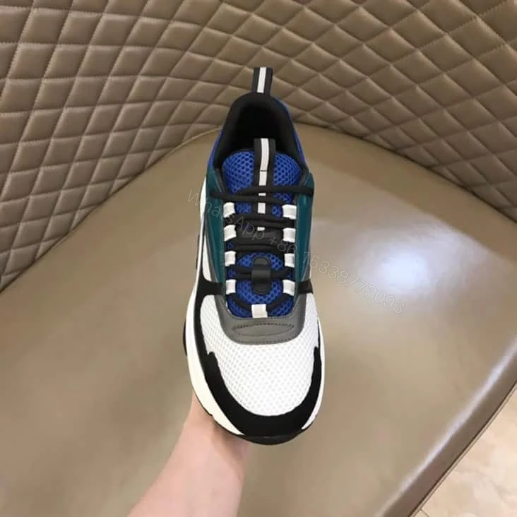 View 6 of B22 SNEAKER TECHNICAL MESH WITH AND CALFSKIN – CD106